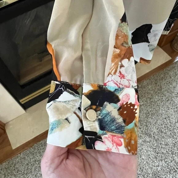 3.1 Phillip Lim for Target Floral Blouse‎ Size NWOT - Picture 7 of 11